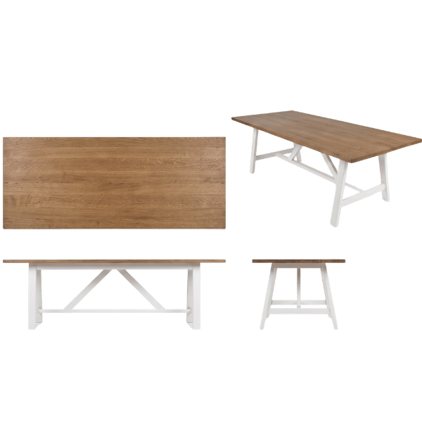 COUNTRY KITCHEN DINING TABLE (Large) - Image 2