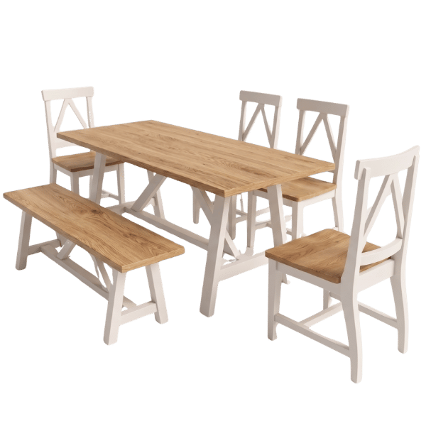 COUNTRY KITCHEN DINING TABLE (Large) - Image 3